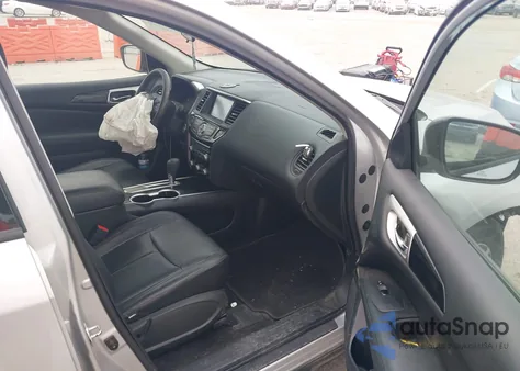 2017 Nissan Pathfinder S из США, поврежденный, VIN 5N1DR2MN7HC682051